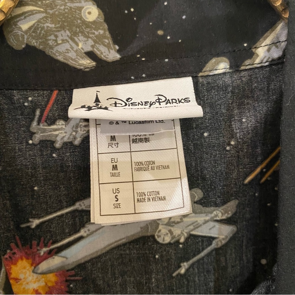 Star Wars Disney Button Down - image 3